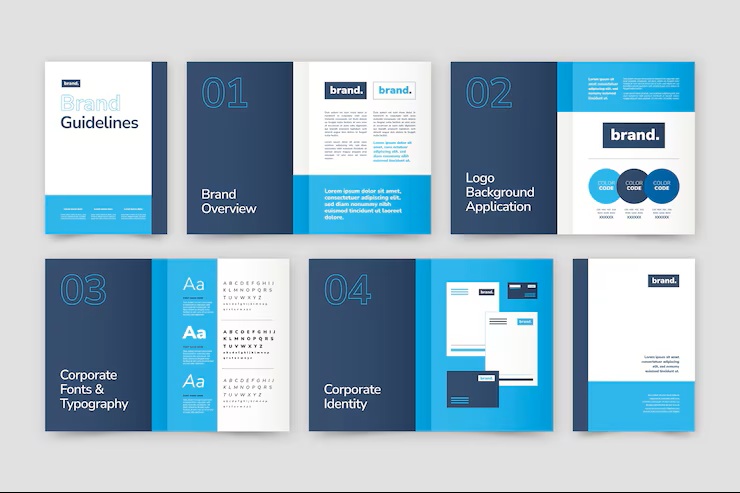 Brand style guide and identity documentation