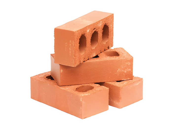 Fired clay bricks for masonry work